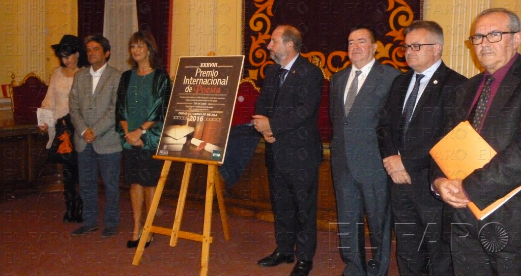 José Luis Rey, ganador del XXXVII Premio de Poesía Ciudad de Melilla