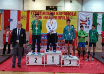 Yusef Mehand logra tres medallas de oro en los Nacionales Sub-15