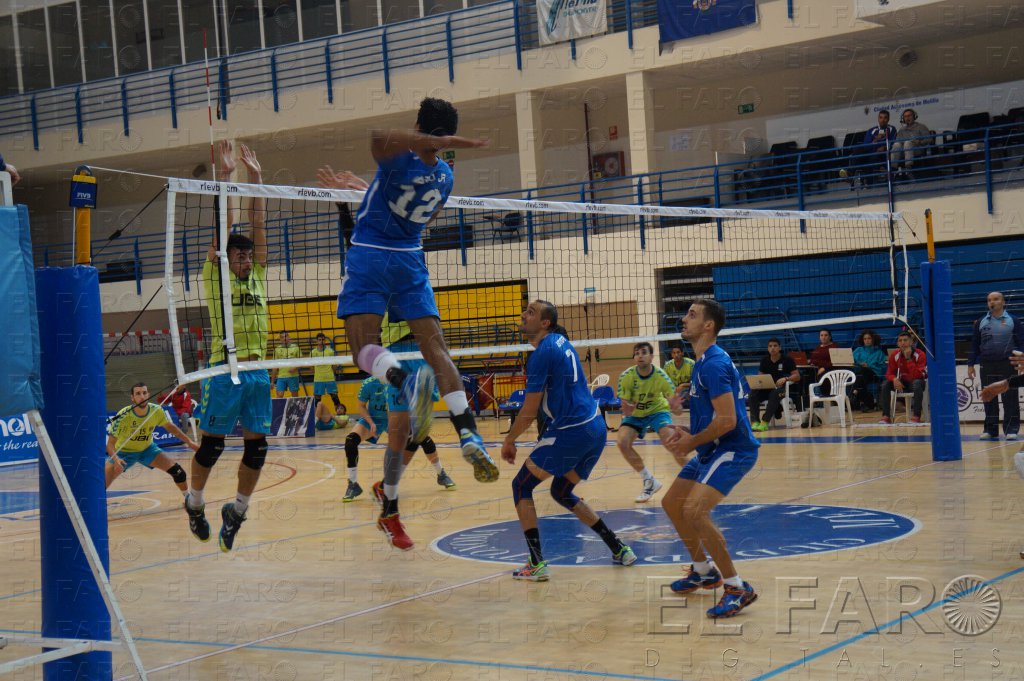 El CV Melilla se mete entre los mejores de España gracias a su magnífico voley