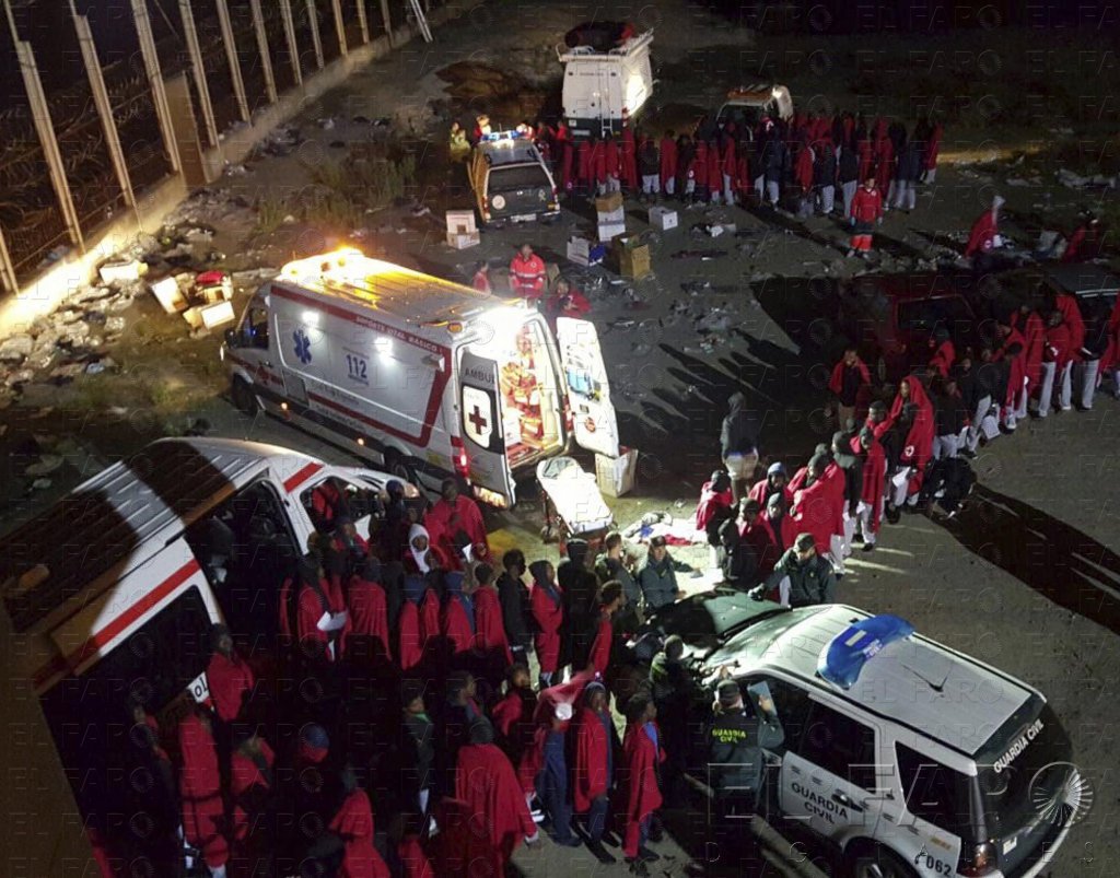 La “represión” de Marruecos desplaza a los subsaharianos de Melilla a Ceuta