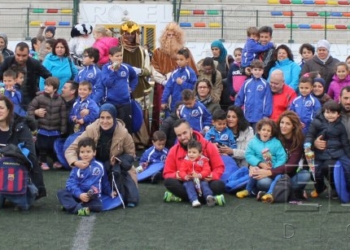 fotosmelilla 2016 01 06 DEPORTE MELILLA 1 IMG 3834 Los Reyes Magos, en la Escuela de la FMF