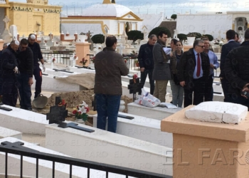 Exhumado por segunda vez en Melilla el cadáver del asesino de una joven italiana