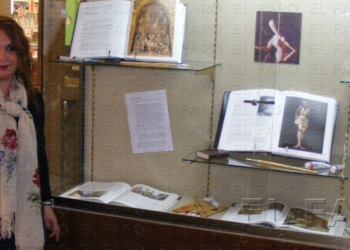 fotosmelilla 2016 02 11 Antonio 20 B La Biblioteca expone hasta el 11 de marzo libros sobre escultura