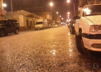 fotosmelilla 2016 02 17 depor IMG 20160216 WA0003 La granizada de ayer deja 1,8 litros por metro cuadrado