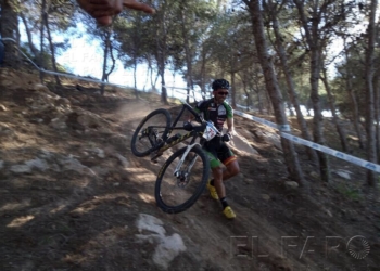 fotosceuta 2016 03 14 deportes 28 02 Santi Montoya, ganador de la II prueba del Open Ciudad de Melilla de BTT