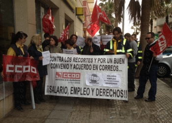 fotosceuta 2016 03 21 dori IMG 7476 Más de 70 paquetes urgentes sin repartir por el “tijeretazo” de Correos en la plantilla