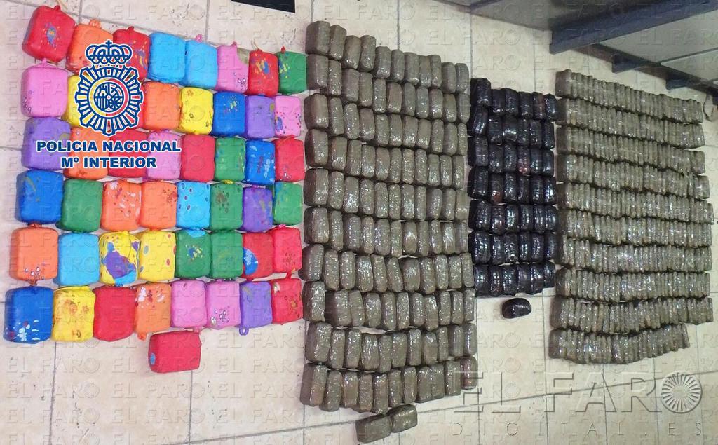 Padre e hijo, detenidos con 88 kg de hachís en el maletero de su todoterreno