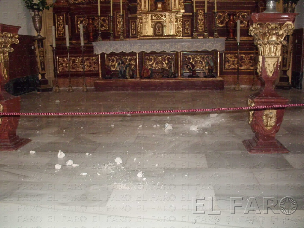 El Consejo de Ministros autoriza obras de emergencia en la iglesia de La Purísima