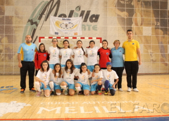 fotosceuta 2016 05 25 DEPORTE MELILLA LA SALLE 1 Melilla debuta en el Nacional femenino de fútbol sala