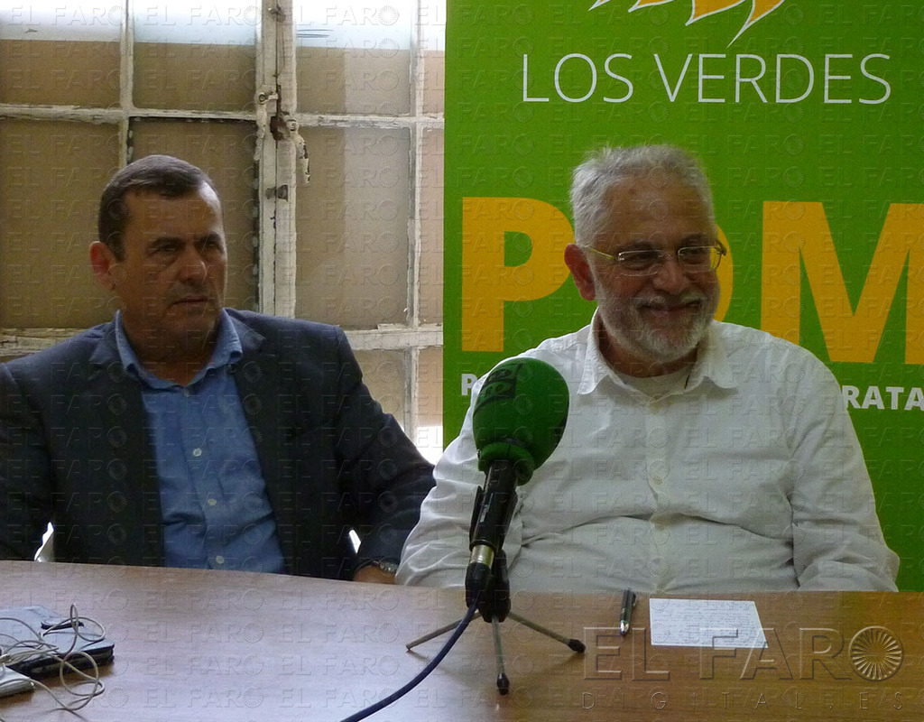 Los Verdes ‘rebeldes’ están con Rojas y los de Toni Roderic, con Unidos Podemos