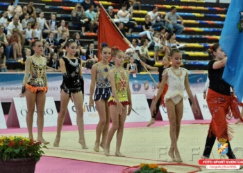 Brillante participación de la gimnasia local en el Nacional