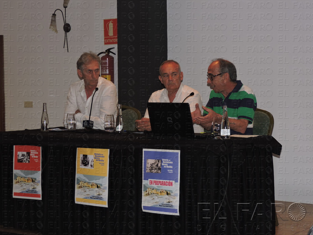 El Melilla Puerto acoge la presentación de 'Historia del movimiento obrero en Melilla'