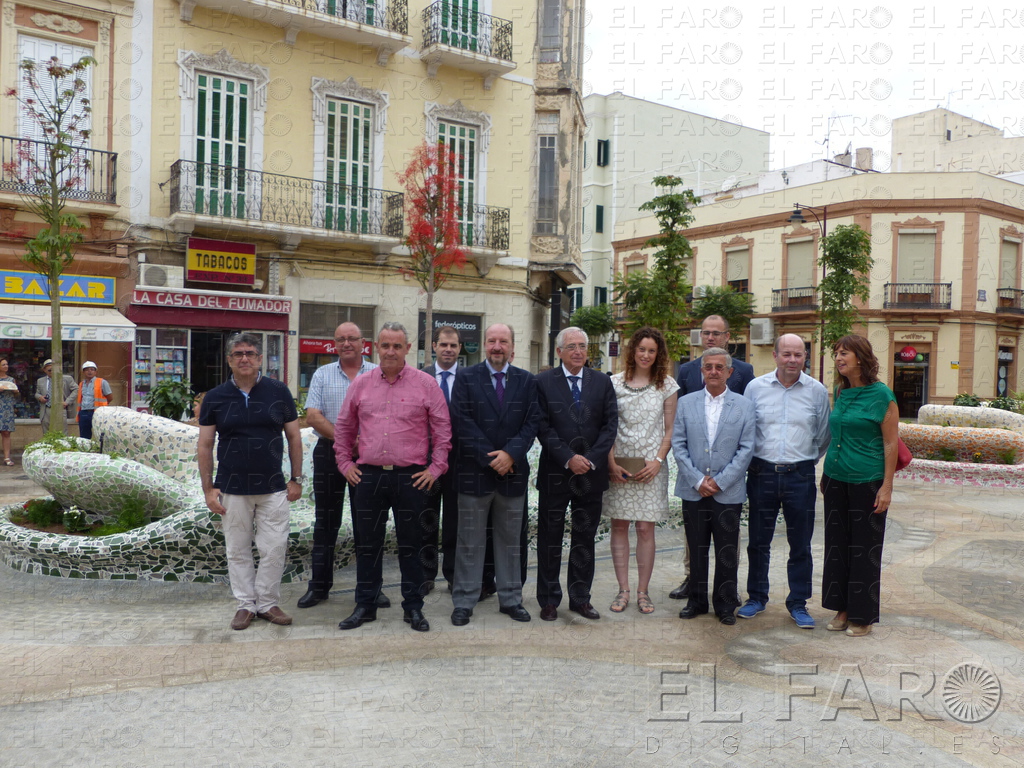 El monumento de Héroes de España será reubicado, tras la remodelación de la plaza