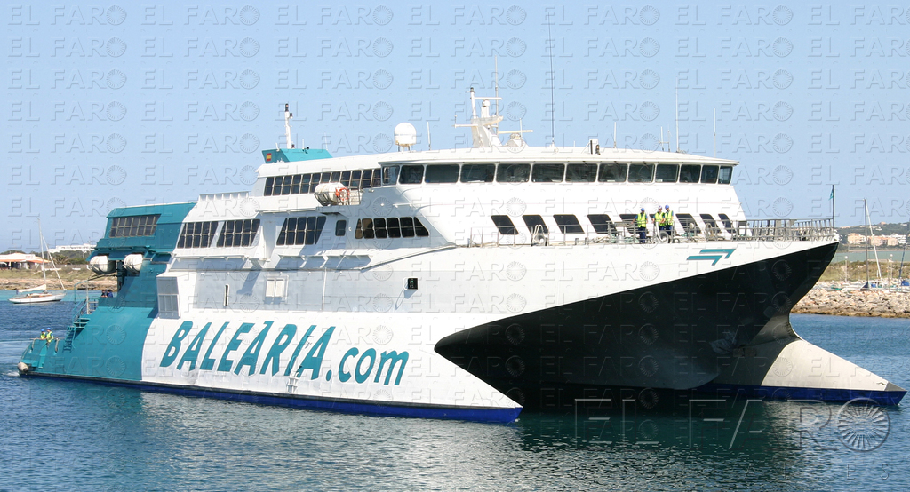 Baleària llega el miércoles y hará las rutas con Motril y Almería en un mismo día