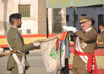 fotosceuta 2016 07 26 Manuel Melilla DSCN0244 El Regimiento Alcántara nº10 rinde honores a Santiago Apóstol