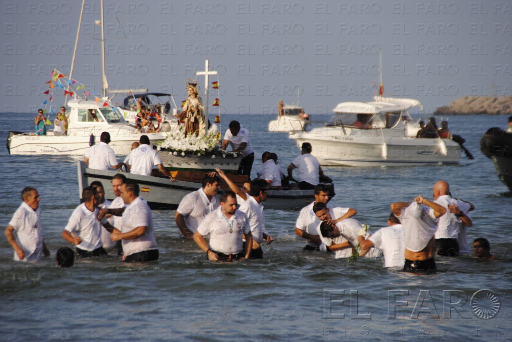 Se suspende la parte marítima de la procesión de la Virgen del Carmen