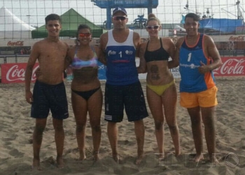 fotosmelilla 2016 07 22 DEPORTES akajkd Voley Playa: Primeras victorias de la sub-19