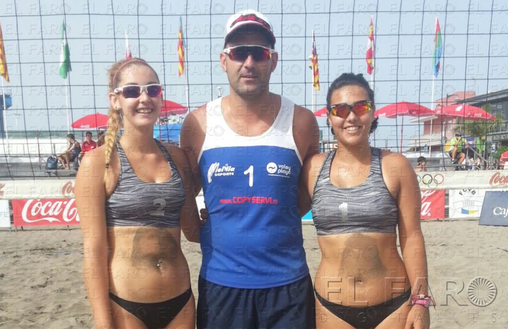 Voley Playa: Las féminas se meten en los cuartos