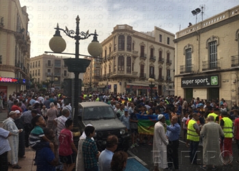 fotosceuta 2016 08 28 Manuel Melilla IMG 5964 Multitudinaria protesta por el veto al borrego marroquí