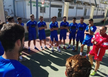 fotosmelilla 2016 08 02 DEPORTE MELILLA 24 01 UD Melilla: Trabajo de acuaterapia para tener la tarde libre de entrenamientos