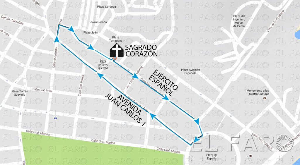 La Virgen de la Victoria procesionará por el centro de Melilla sin pasar por El Pueblo