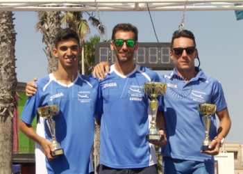 1 2 Luismi Ruiz y Paula Creus se llevan el Triatlón Día de Melilla
