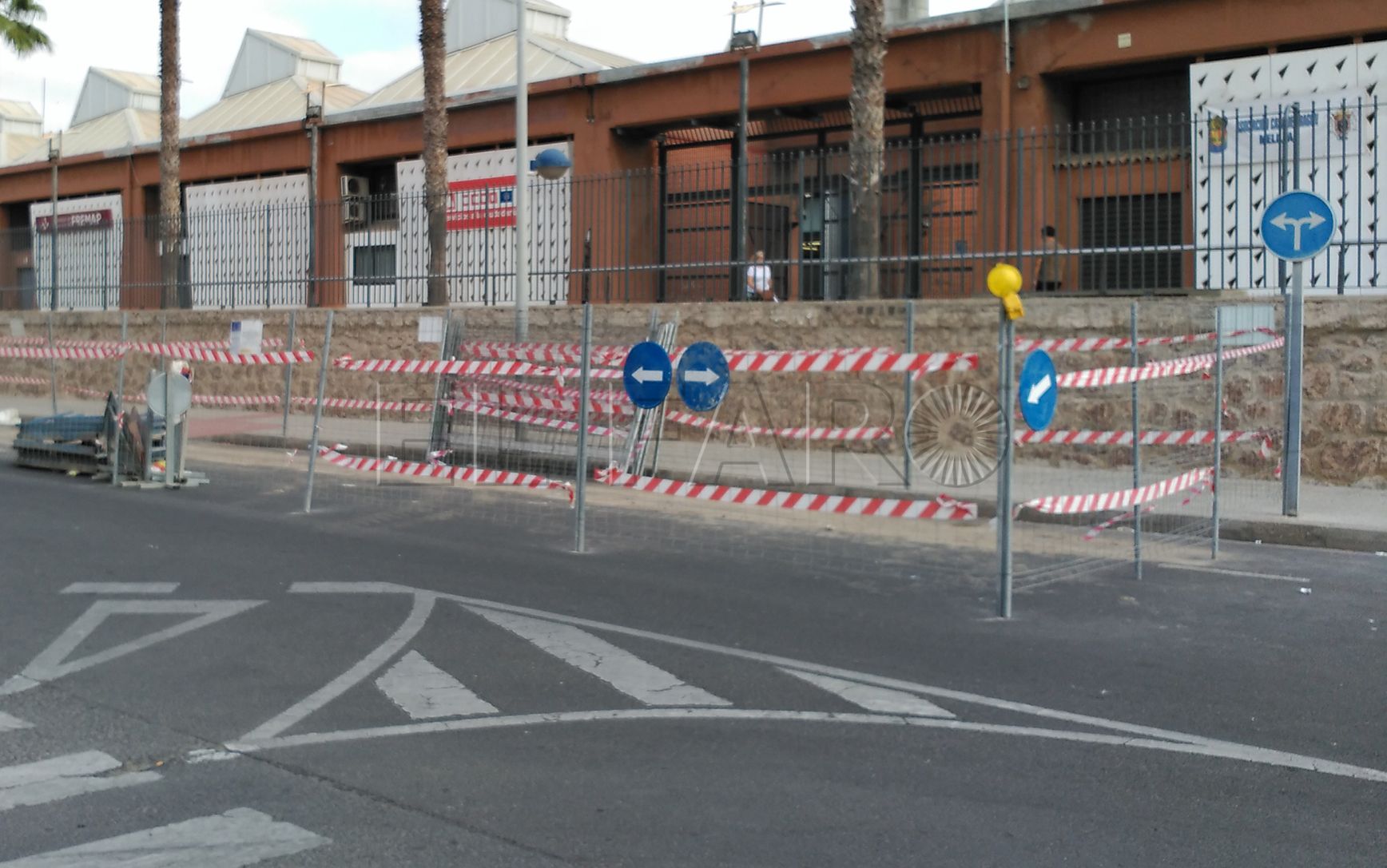 La licitación de obra pública cae un 44,3% entre enero y julio en Melilla respecto a 2015
