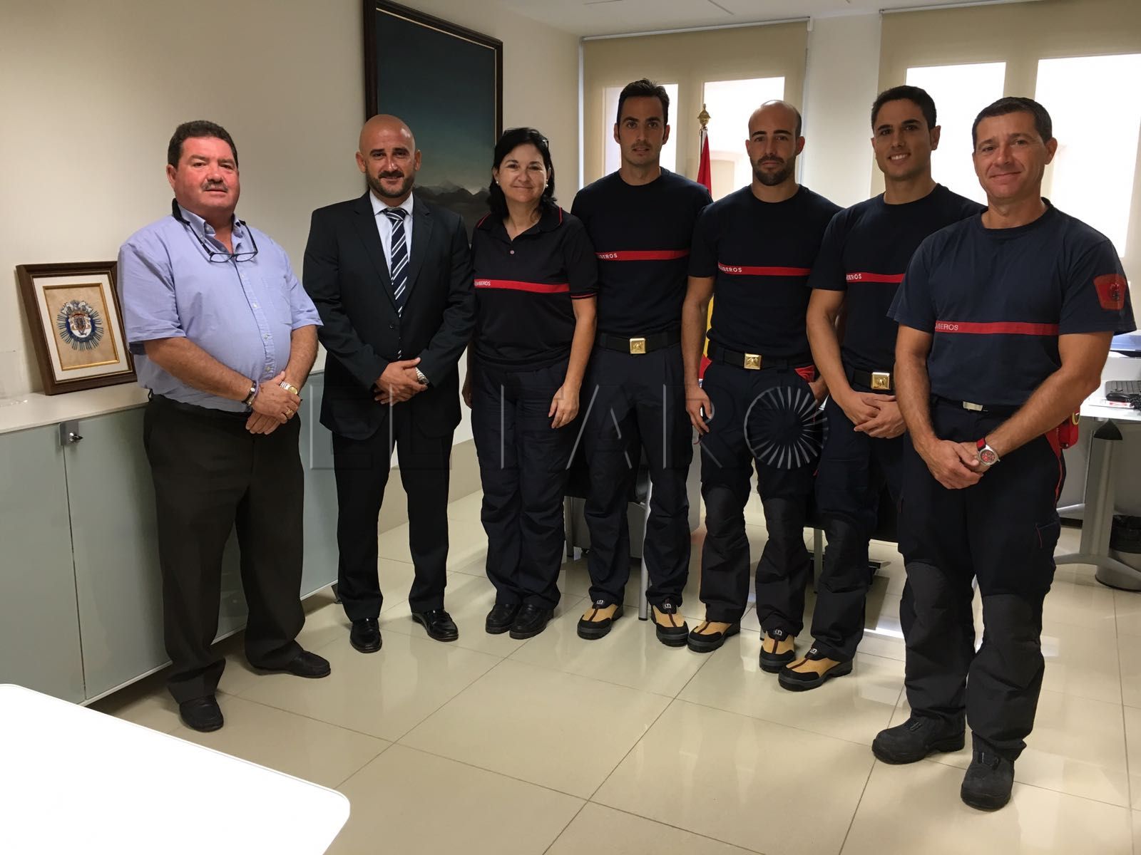 Bomberos imparten un curso selectivo para la provisión de tres plazas en el Cuerpo
