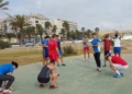 IMG 20160902 WA0005 El Fitness y la halterofilia se unen las manos en la playa