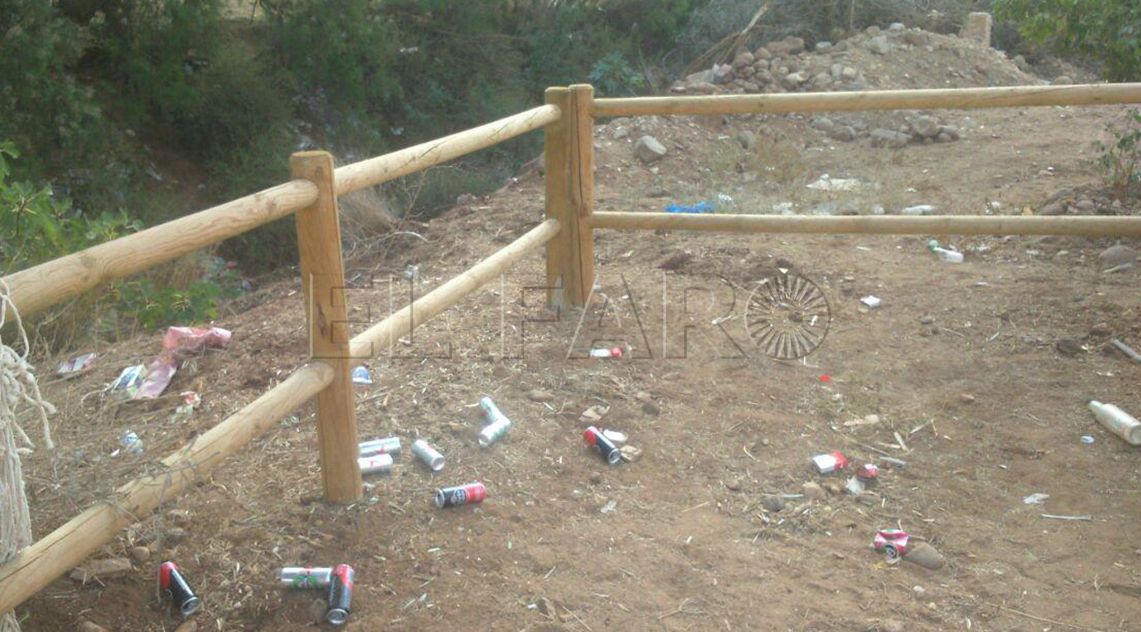 Podemos achaca la paralización de las obras del sendero verde a la “ineptitud política”