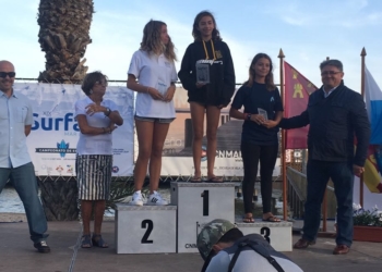 Cristina Padilla logra la tercera posición en Techno 293 sub-15