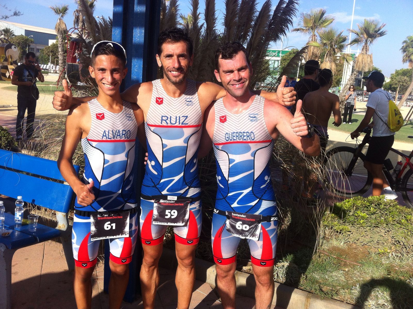 Luismi Ruiz, cuarto en el Santander Triathlon Series Málaga 2016