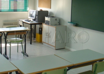 Los sindicatos temen que las clases prefabricadas no sean temporales