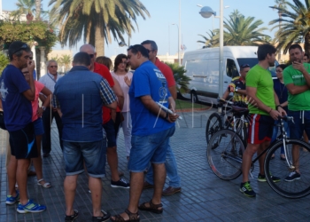 6 1 Denuncian un apedreamiento a un grupo de ciclistas melillenses en el monte Gurugú