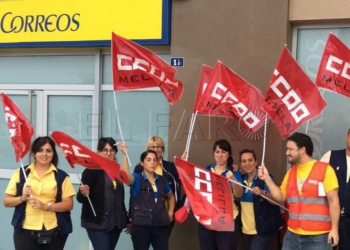 8 1 9 CCOO suspende las concentraciones ante el compromiso de Correos de cubrir vacantes