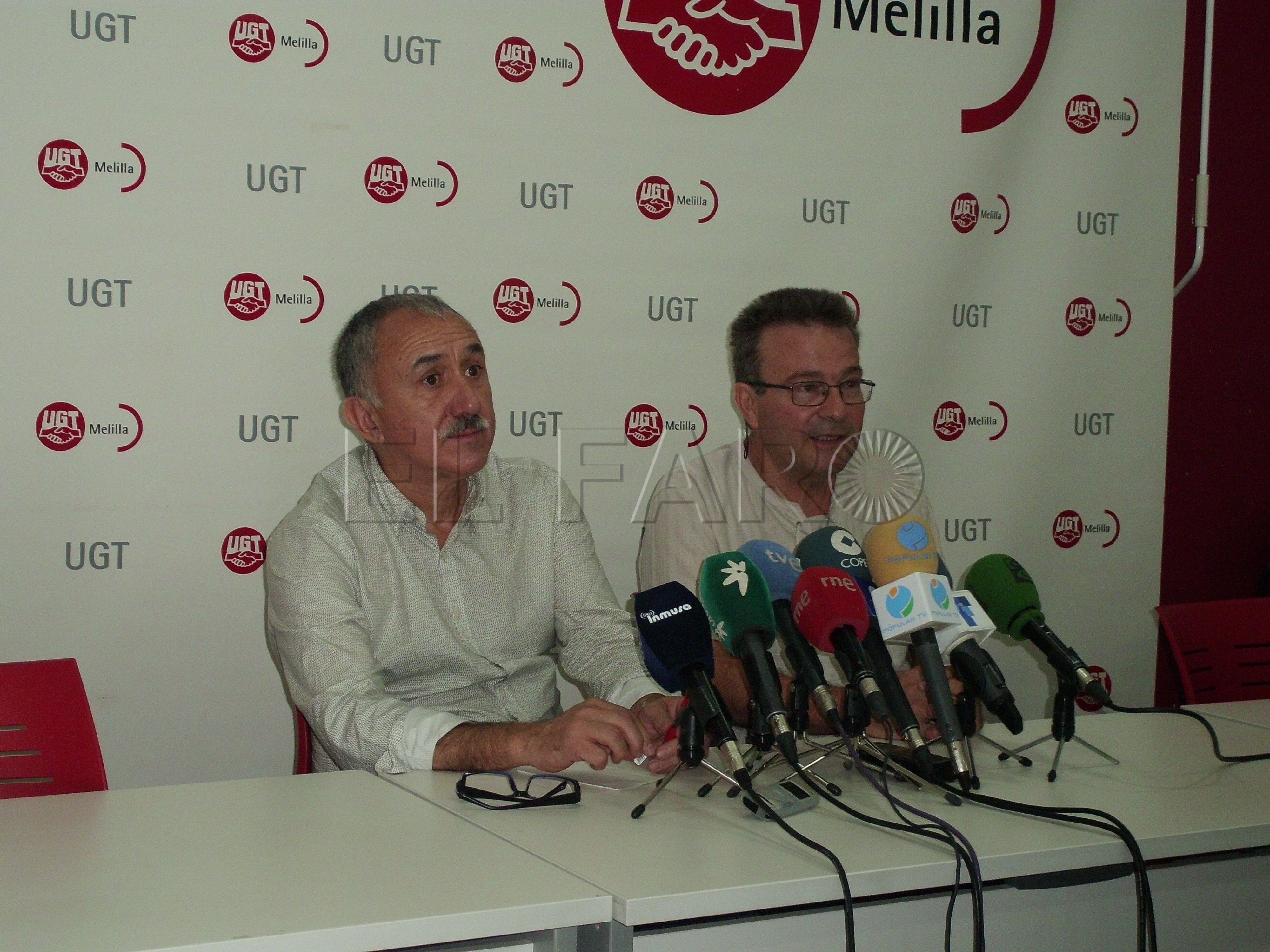UGT destaca que es preciso reforzar la sanidad en Melilla