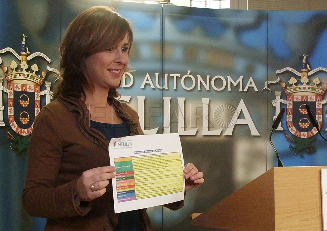 La vacuna del neumococo será gratuita para los melillenses tengan 65 años