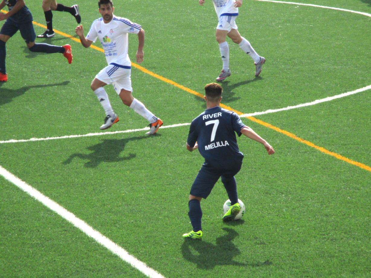 El River CF fue muy superior al Guadix durante los 90 minutos