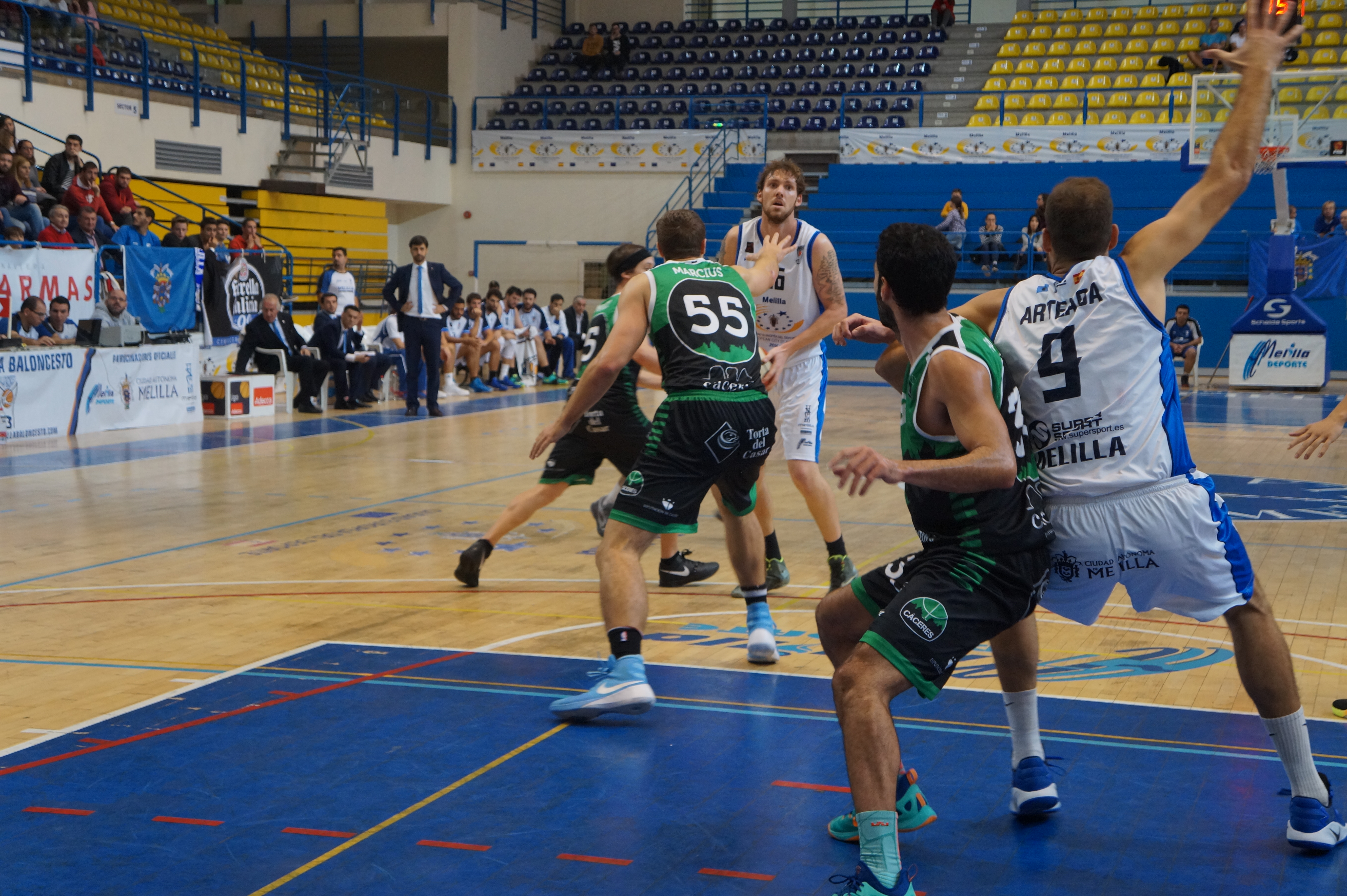Tercera victoria del Melilla BC