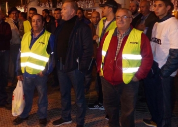 10 1 9 Acsemel se concentra contra la prohibición de llevar mercancía en los asientos de los vehículos