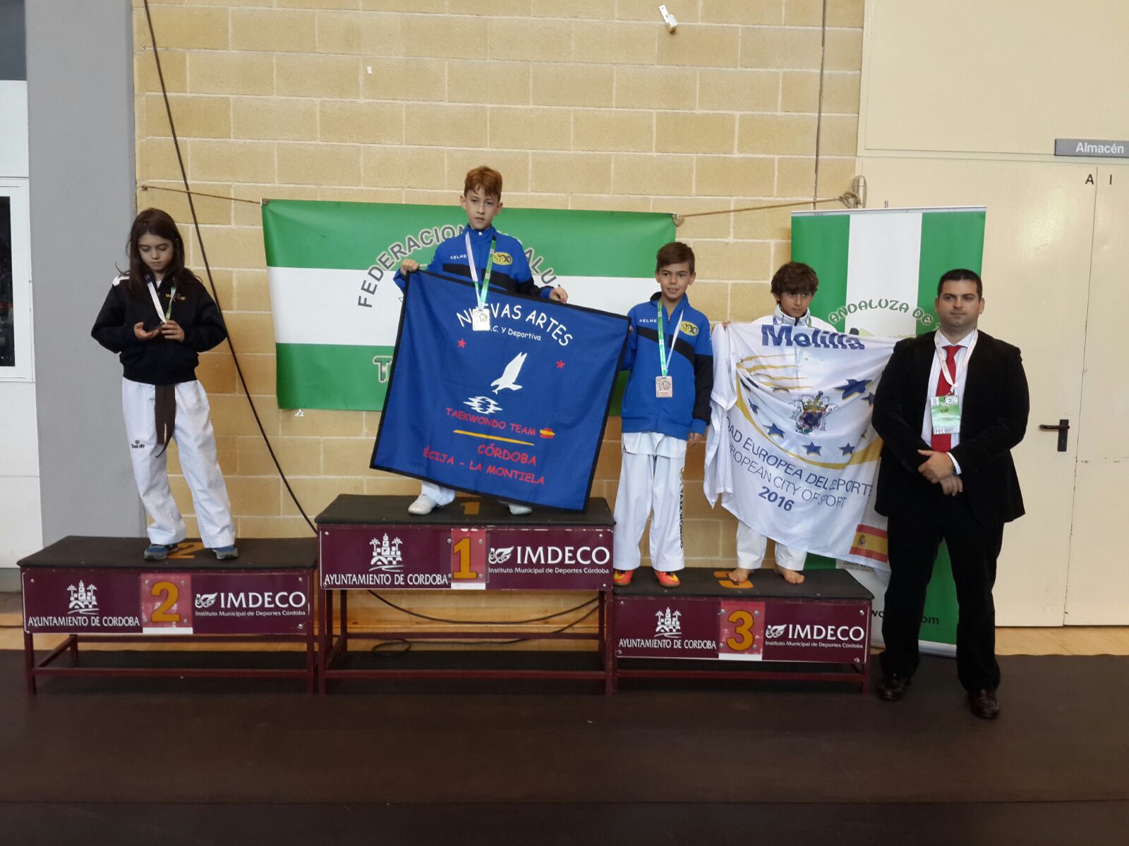 El taekwondo melillense se trae una medalla de bronce del Internacional de Andalucía