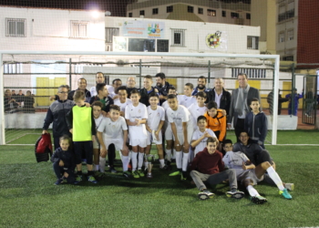 28 01 4 La Peña Real Madrid se lleva a sus vitrinas la I Copa Centenario infantil