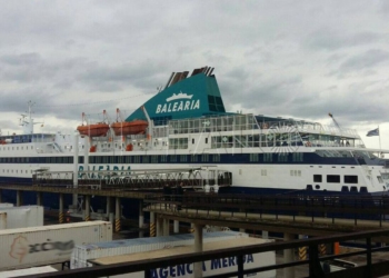 6 1 5 Baleària presenta en Málaga el barco que operará con Melilla desde mañana