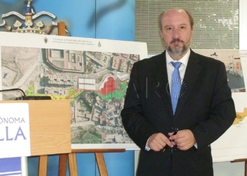 7 1 17 La Ciudad creará una zona verde junto al Fuerte del Monte María Cristina