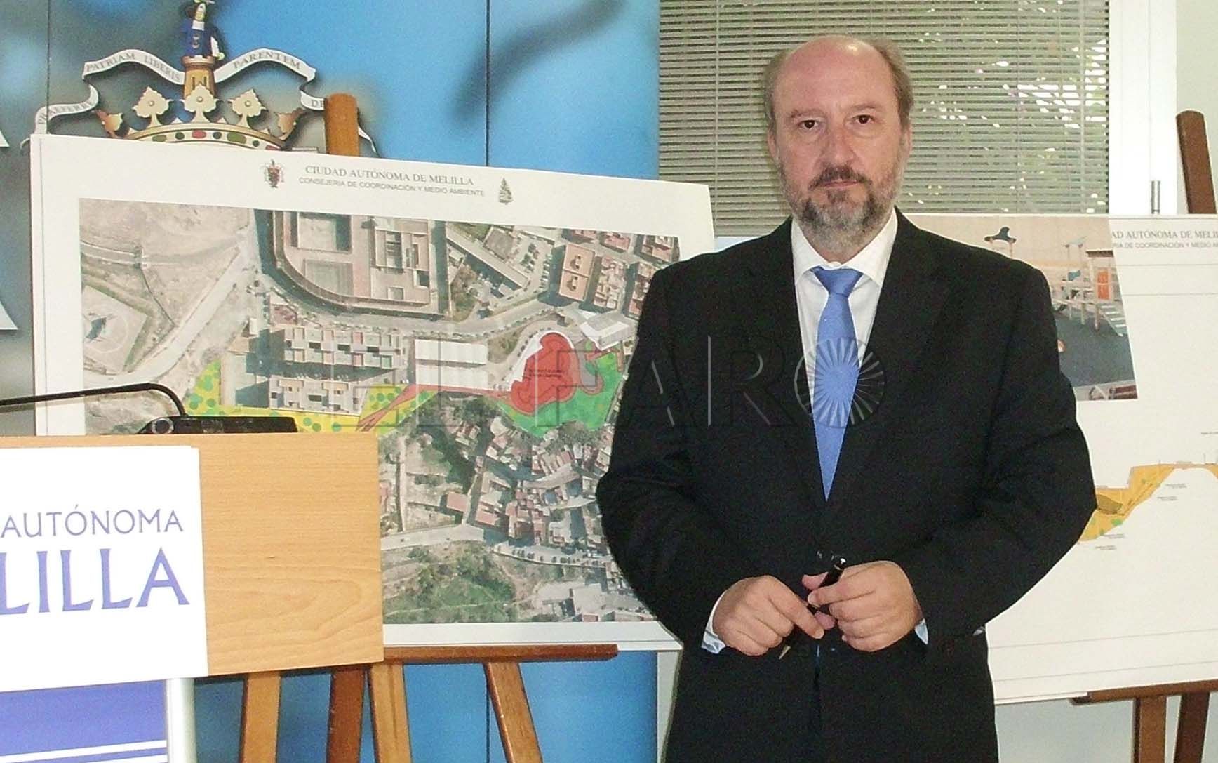 La Ciudad creará una zona verde junto al Fuerte del Monte María Cristina