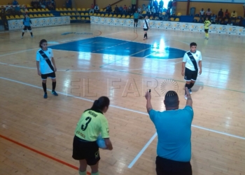 Imagen del encuentro entre melillenses y malagueñas que se disputó ayer, en el Lázaro Fernández.