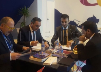 10 1 6 Melilla y Ceuta buscan en Fitur fórmulas para facilitar la conexión entre ambas ciudades