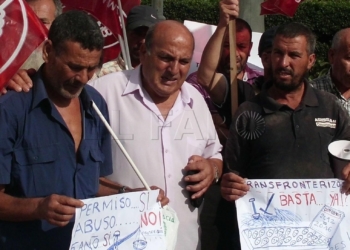 13 1 3 Denuncian al líder de Construcción de UGT por no pagar a peones sin contrato