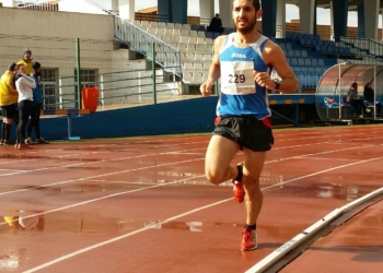 Sufian Amghar se prepara para el Nacional de Media Maratón.