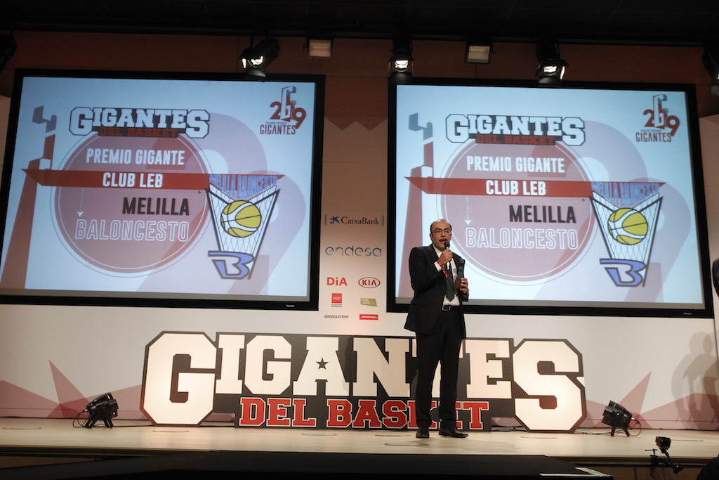 El Melilla BC, mejor Club LEB 2016 para la revista Gigantes